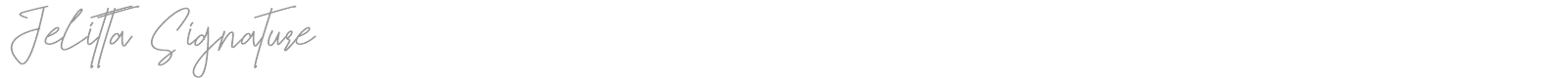 Jelitta Signature font preview